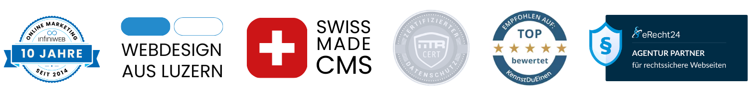 10 Jahre Expertise aus Luzern – Modern & Top bewertet – eRecht24 Agentur Partner