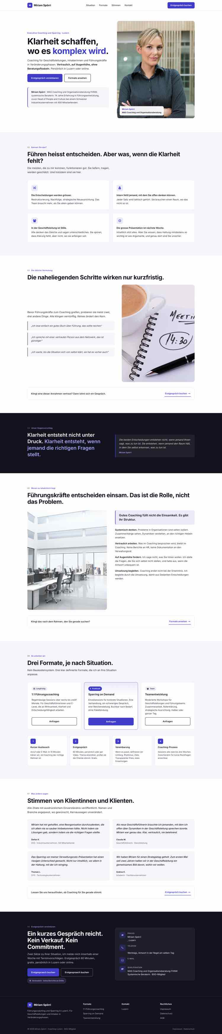 Coaching Miriam Spörri mit Split-Hero