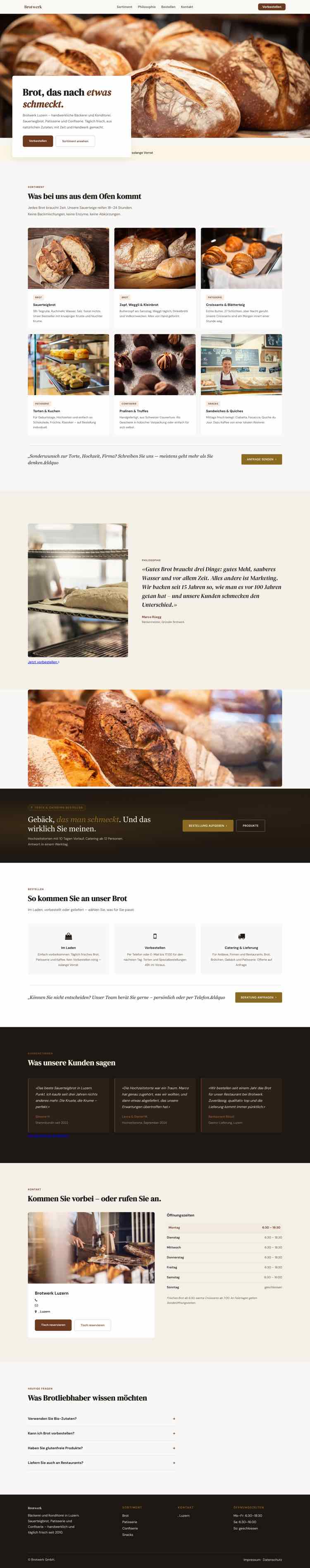 Bäckerei Brotwerk mit Card-Hero